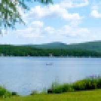 Lake Seymour, the second largest freshwater lake in Vermont
